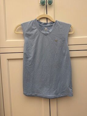 New Balance Woman’s  Pale Blue Athletic Sleeveless Tank